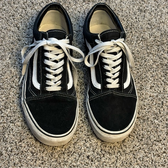 Vans Other - Vans Black Suede Sneakers Mens 10.5 in good used condition